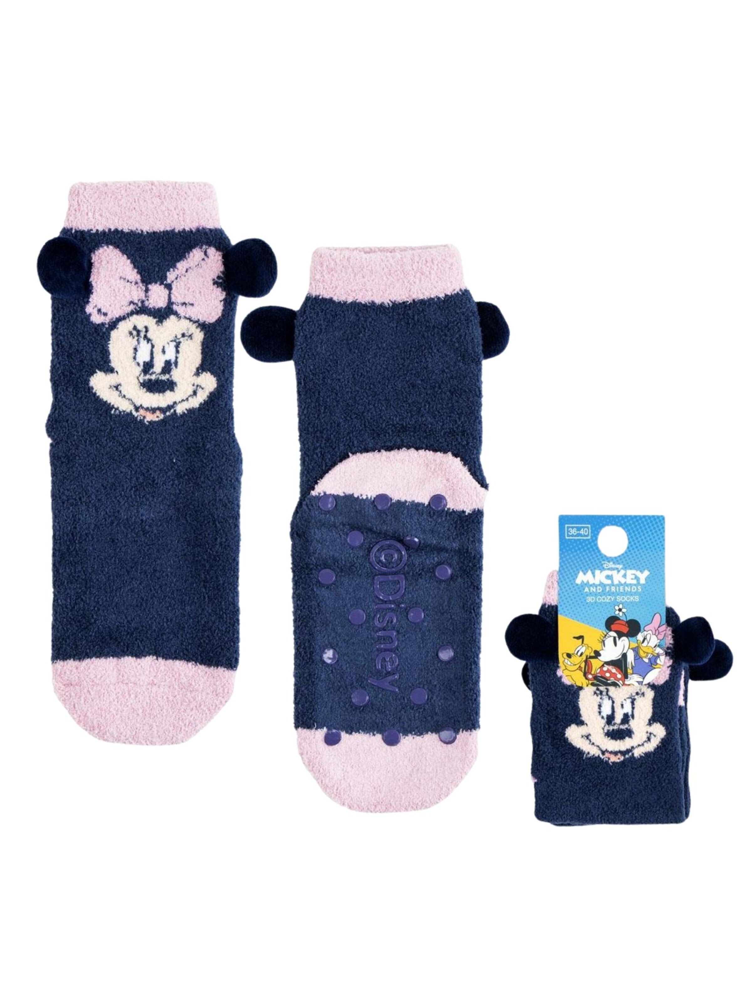 Chaussettes 'Rutschfeste Socken Minnie' DISNEY en bleu