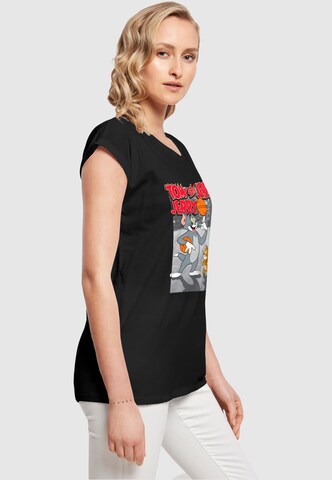 ABSOLUTE CULT T-Shirt 'Tom And Jerry - Basketball Buddies' in Schwarz