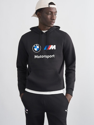 PUMA Collegepaita 'BMW MMS Ess' värissä musta: etupuoli