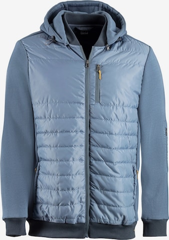 H.I.S Between-season jacket in Blue: front