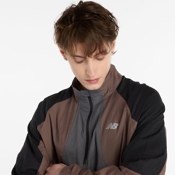 Veste de sport 'Better Run' new balance en marron