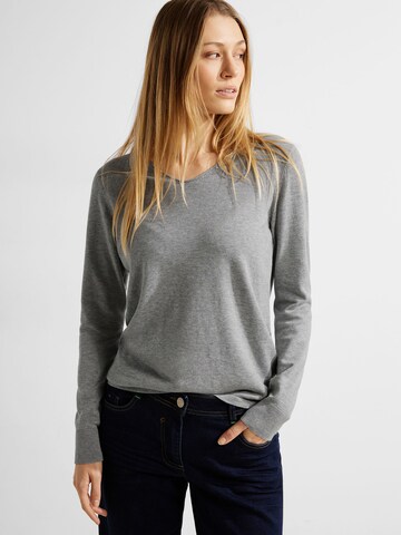 Pull-over CECIL en gris : devant