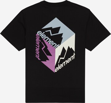 ELEMENT T-Shirt 'JOINT CUBE' in Schwarz