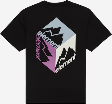 ELEMENT - Camiseta 'JOINT CUBE' en negro