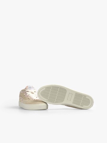 Scalpers Sneakers hoog in Beige