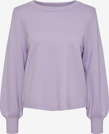 Pull-over 'Jenna' PIECES en violet : devant