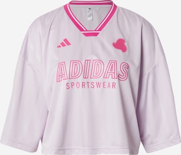 lillā ADIDAS SPORTSWEAR Sporta krekls 'Tiro': no priekšpuses