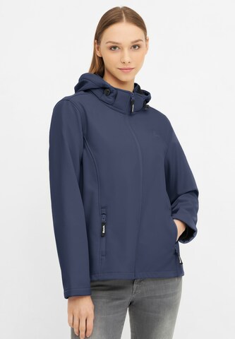 BENCH Jacke in Blau: Vorderseite
