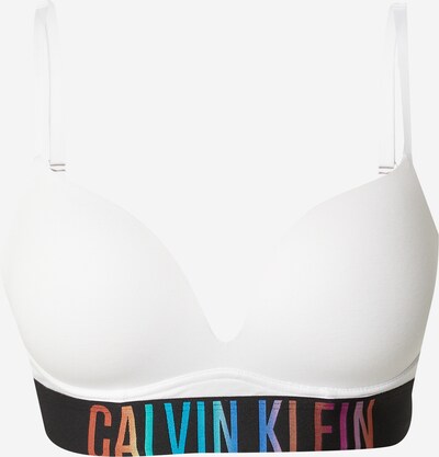 Calvin Klein Underwear Soutien-gorge en bleu / orange / noir / blanc, Vue avec produit