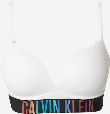 balts Calvin Klein Underwear "Push-up" Krūšturis: no priekšpuses