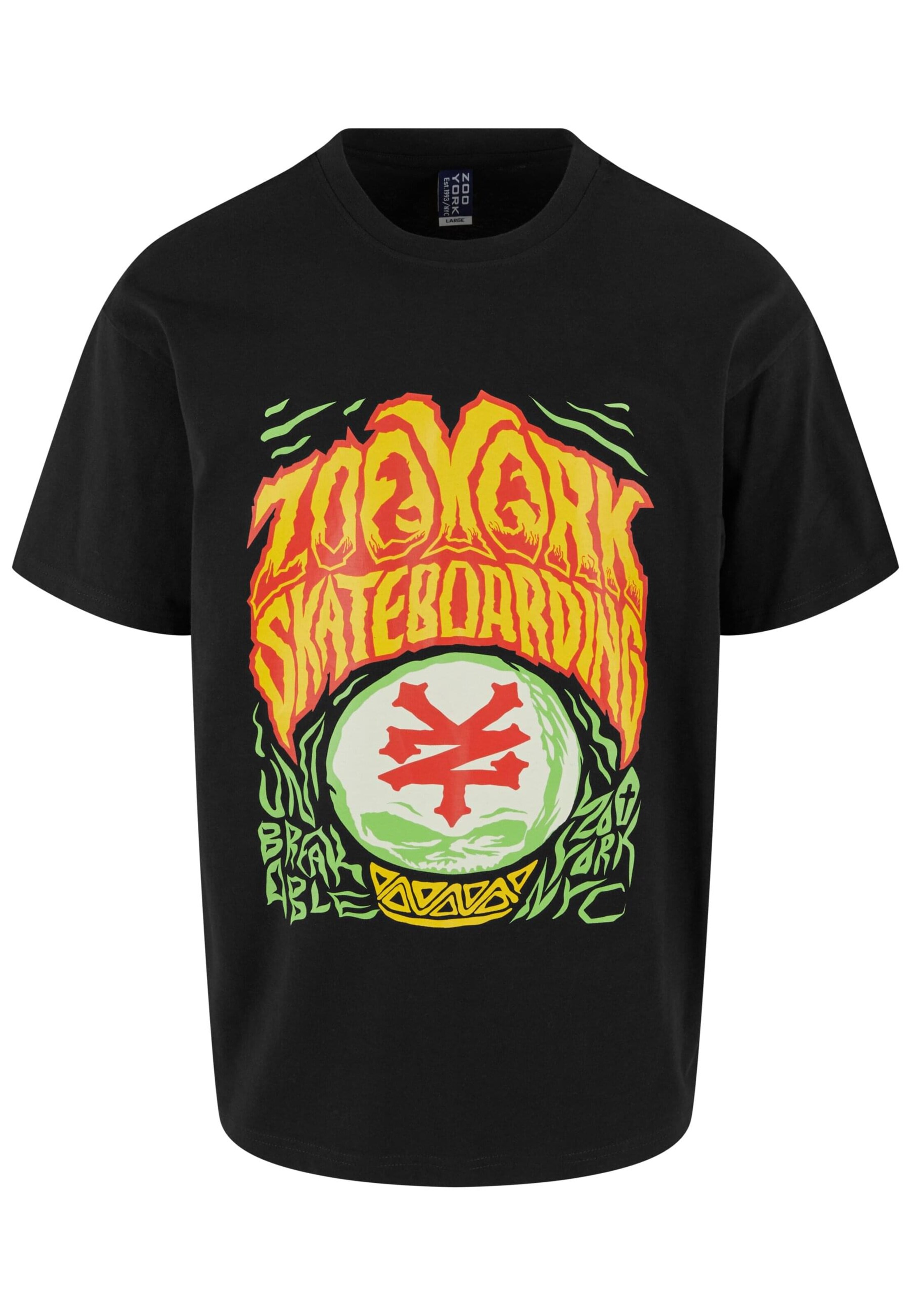 ZOO YORK Tričko – černá: přední strana