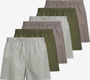 JACK & JONES Boxer shorts in Green: front