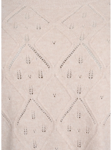 Pullover 'Casunny' di Zizzi in beige