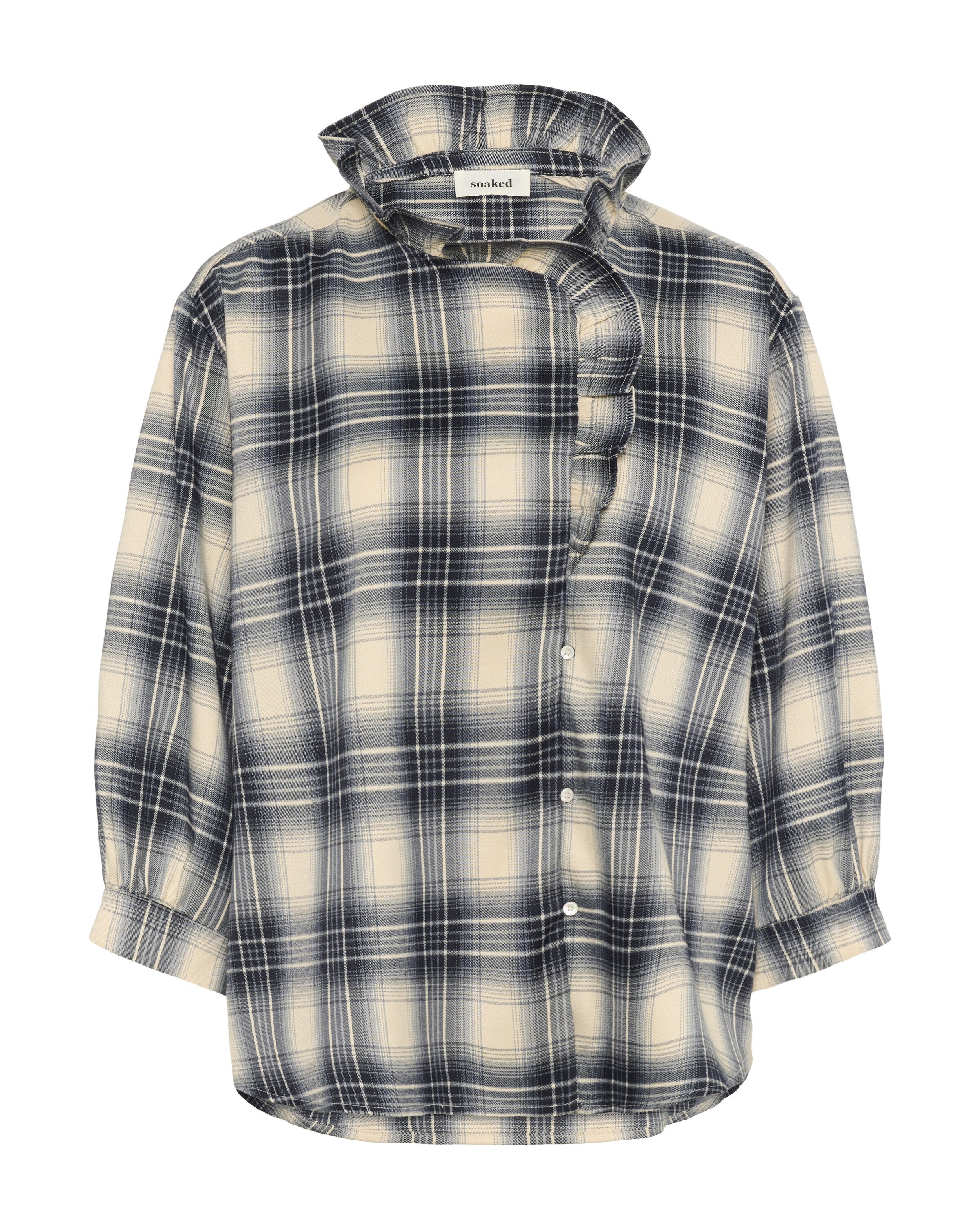 SOAKED IN LUXURY Shirt 'Pamala' in Green: front