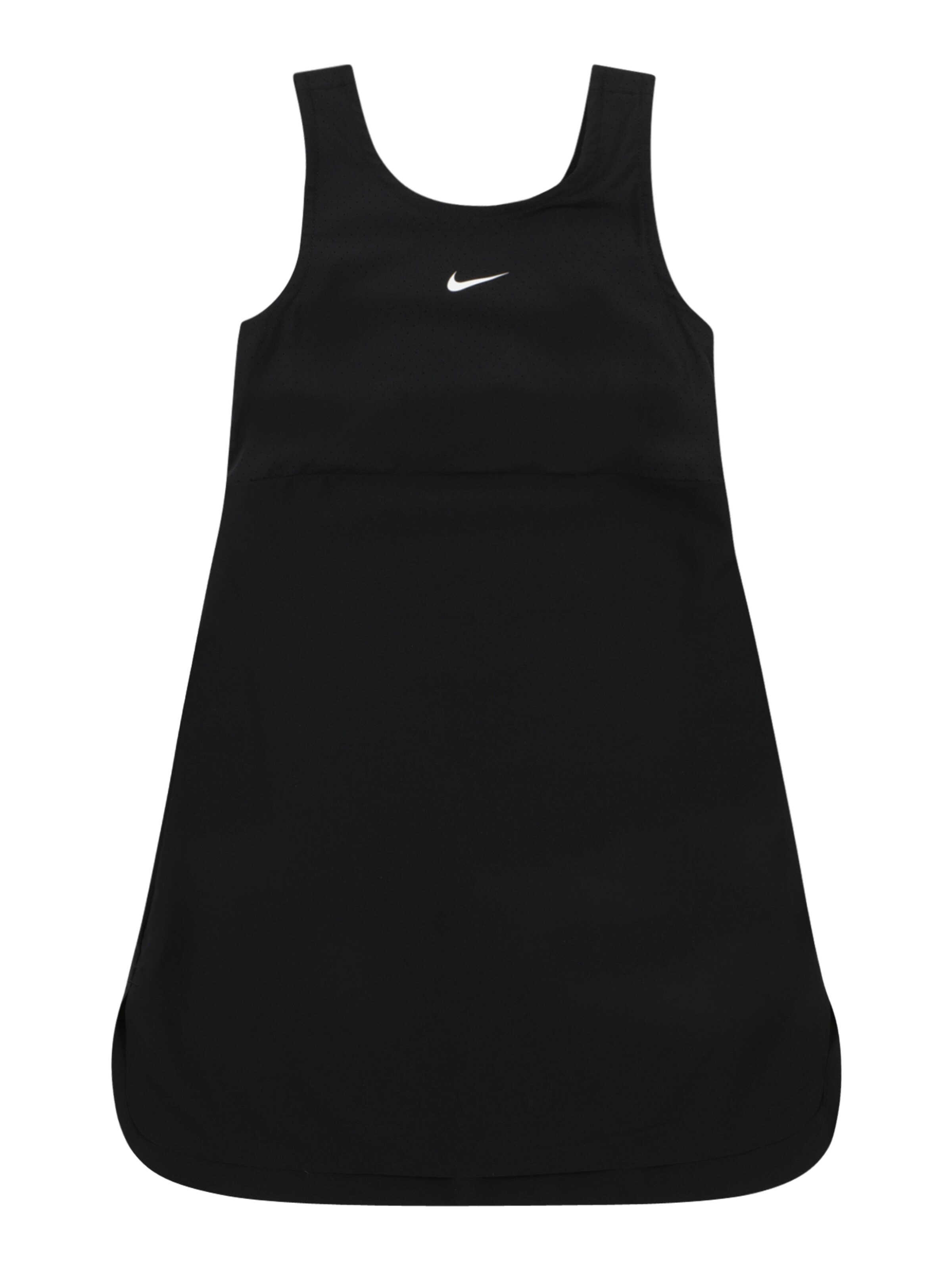 NIKE Top sportowy w kolorze czarny