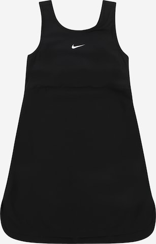 NIKE Top sportowy w kolorze czarny