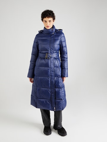PATRIZIA PEPE Winter Coat in Blue: front