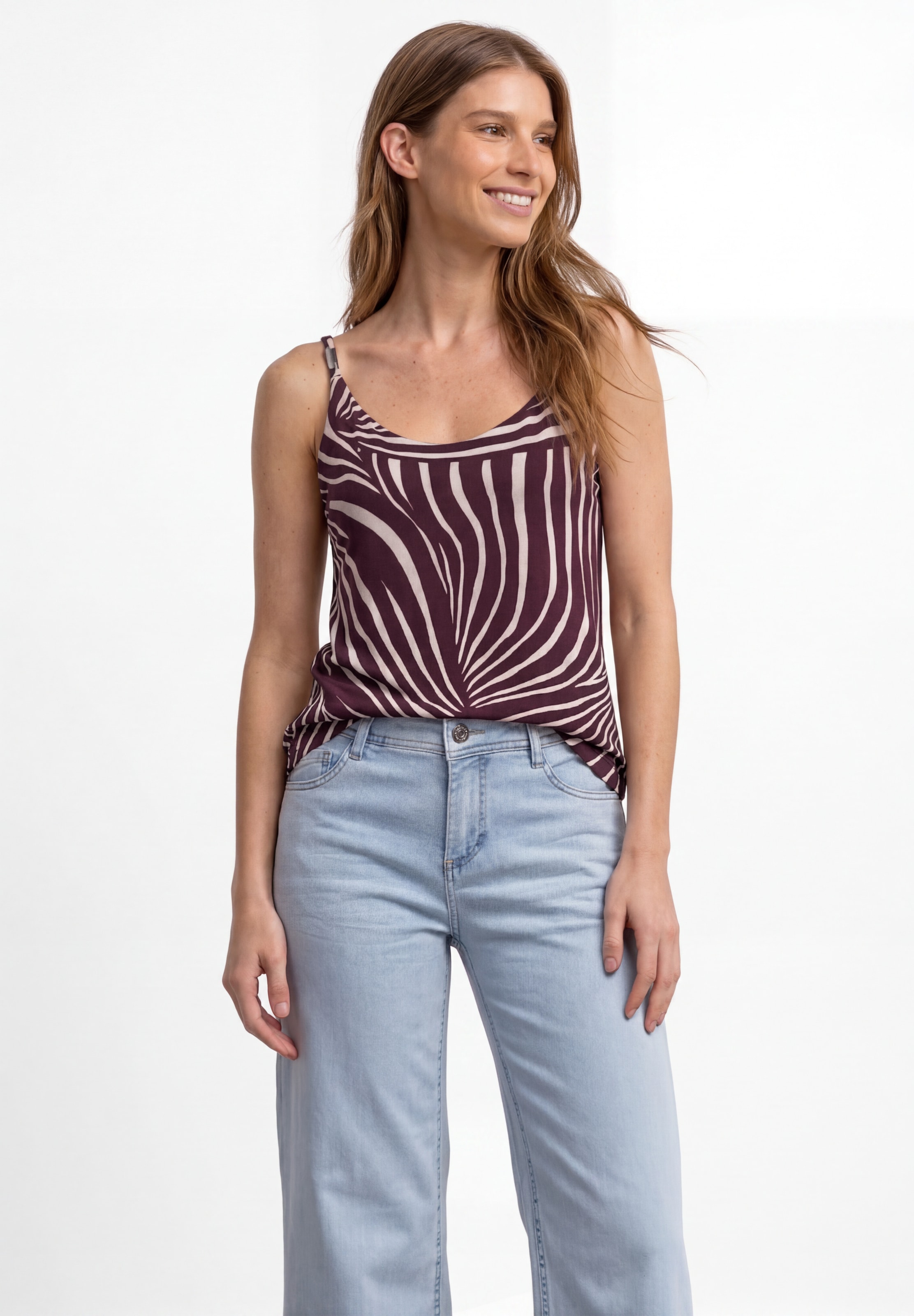 STREET ONE Top in Red: front