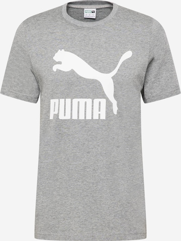 PUMA Shirt 'Classics' in Grijs: voorkant