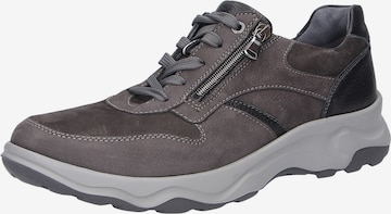 WALDLÄUFER Athletic Lace-Up Shoes in Brown: front