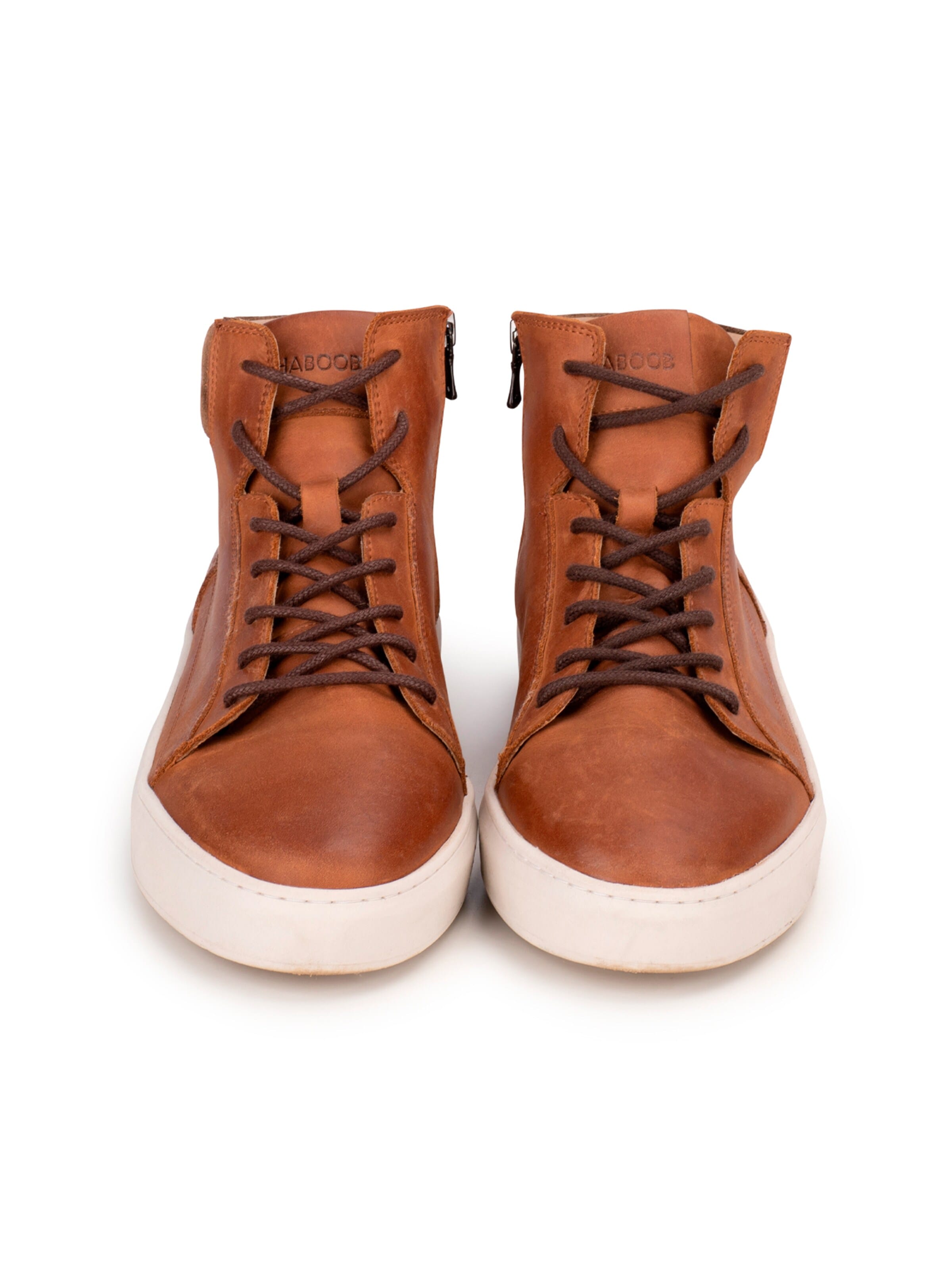 Haboob Sneakers hoog 'Gabriel' in Bruin