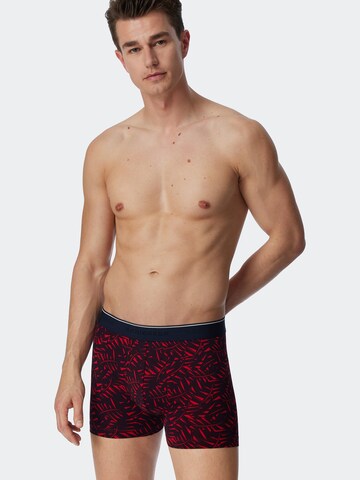 Boxers SCHIESSER en rouge : devant