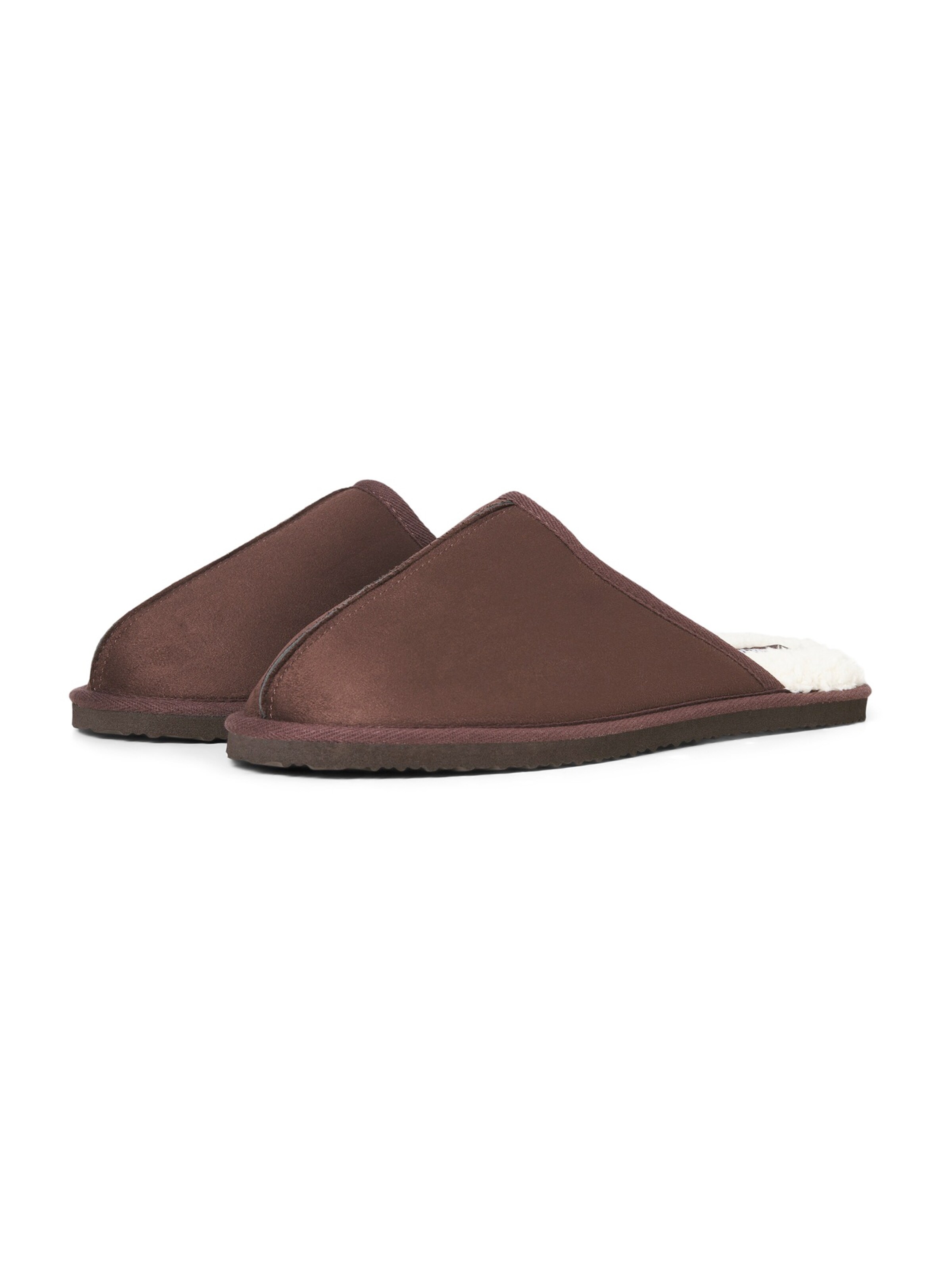 JACK & JONES - Zapatillas de casa 'JFWDUDELY' en marrón