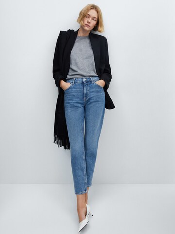 MANGO Tapered Jeans newmom in Blau