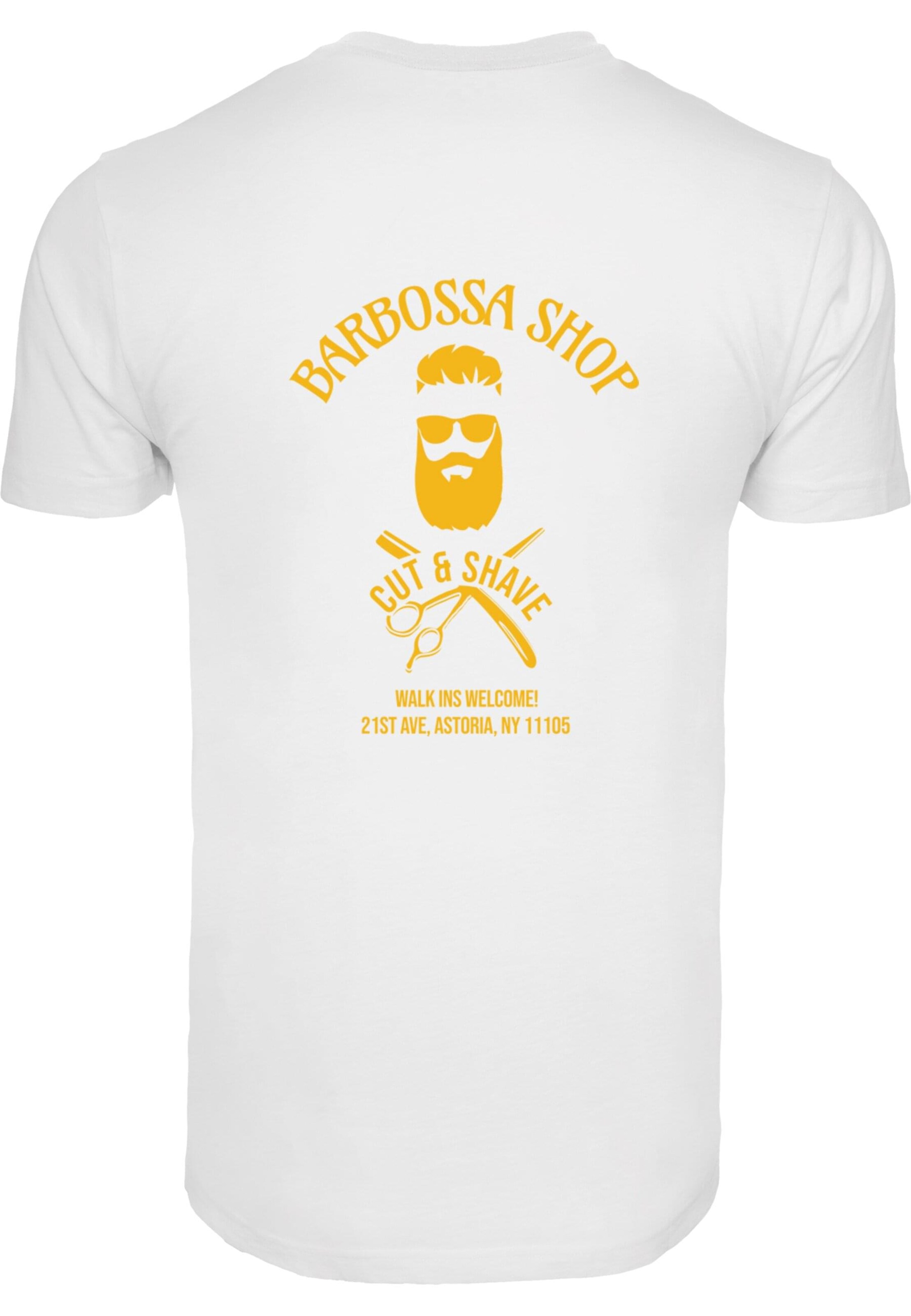 Mister Tee Tričko 'Barbossa' – bílá