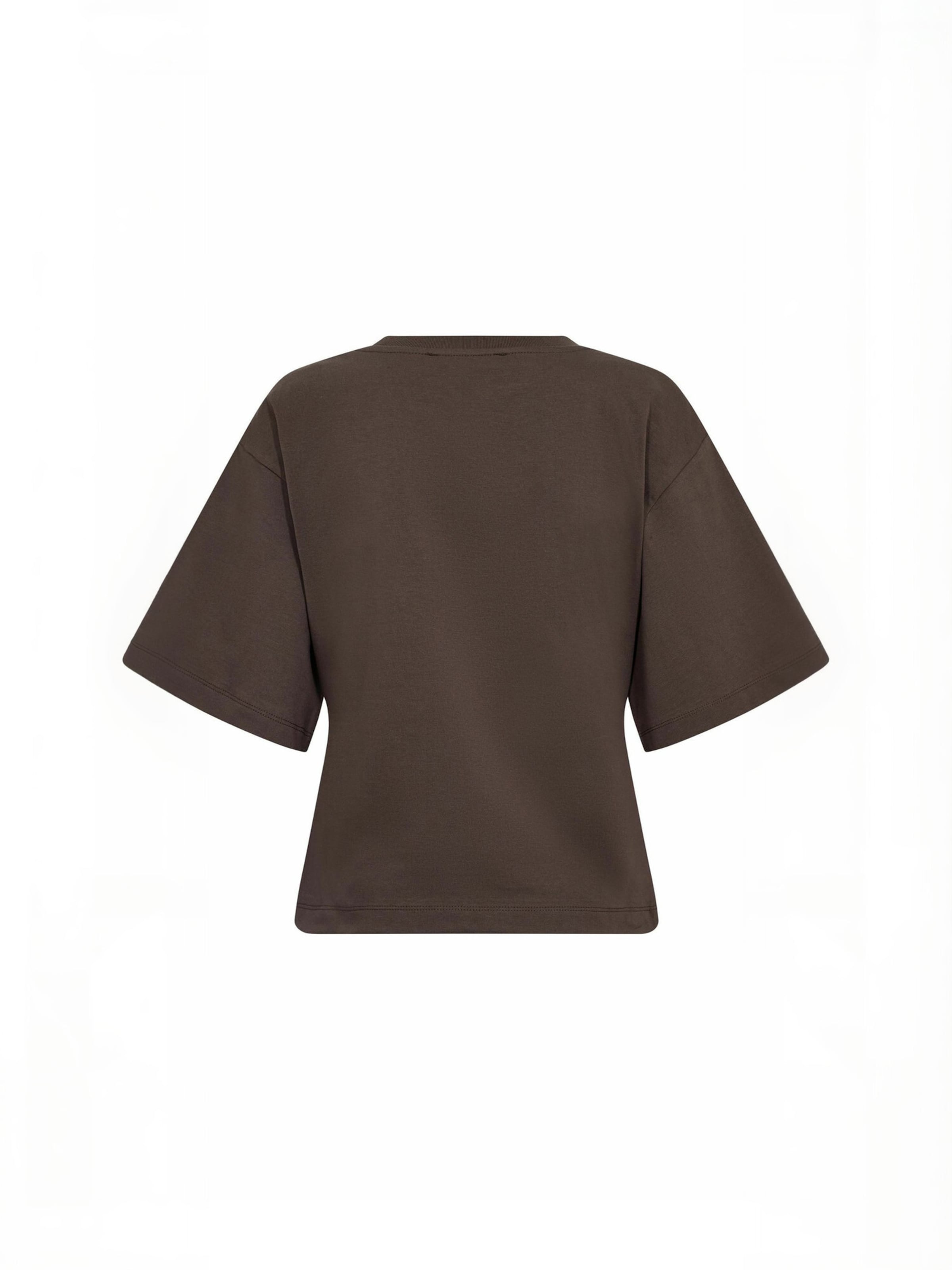 Top ' ZengaCC ' di co'couture in marrone
