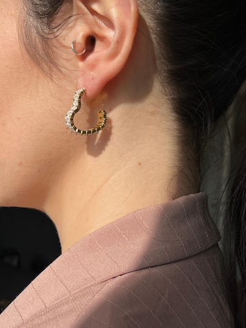 Pure Schmuck - Pendientes 'Love Diamond' en oro