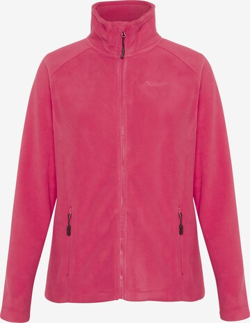 CHIEMSEE Fleece Jacket in Pink: front