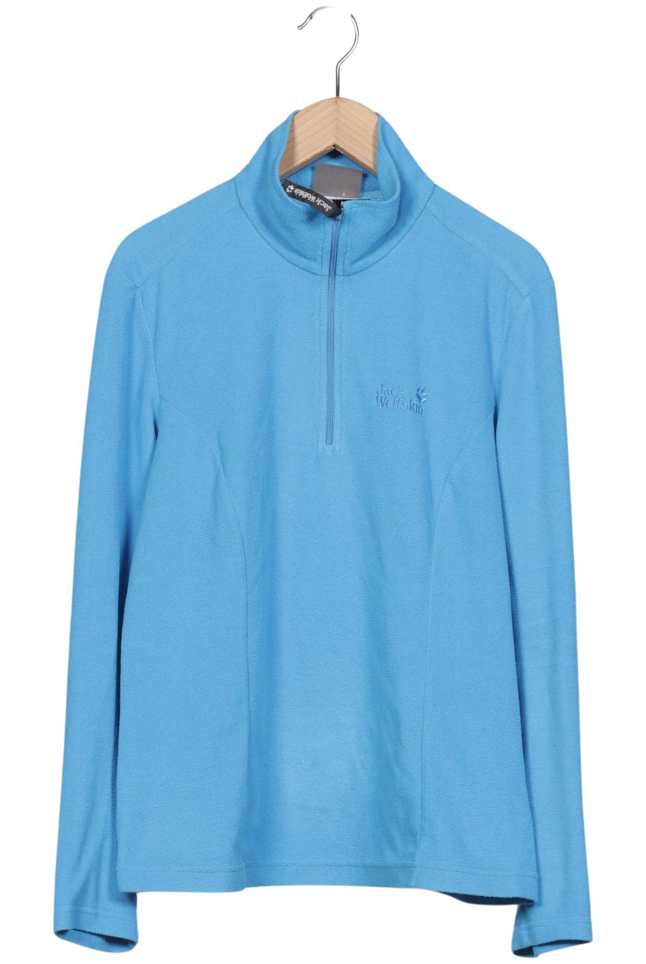 JACK WOLFSKIN Sweatshirt & Zip-Up Hoodie in L in Blue: front