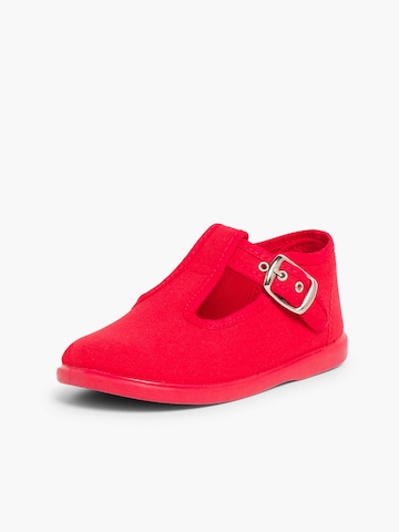 Chaussure basse Pisamonas en rouge : devant