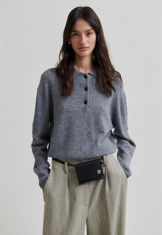 Pull-over 'Vilena' SECOND FEMALE en gris : devant