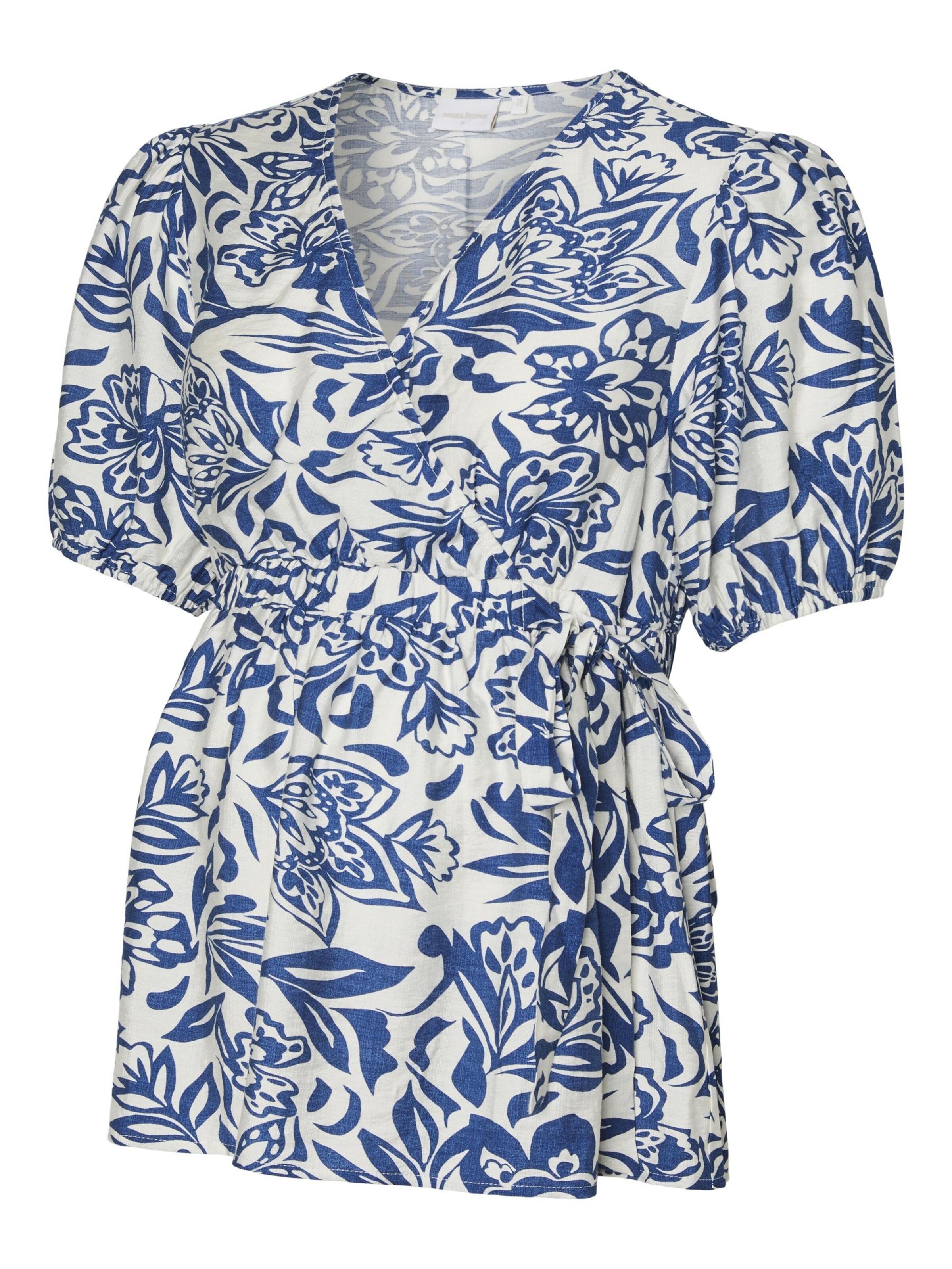 MAMALICIOUS - Blusa en blanco: frente