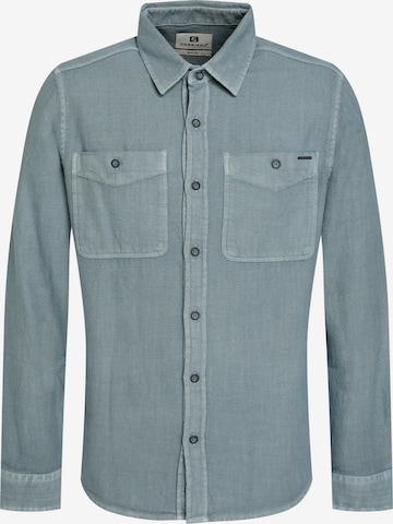 Gabbiano Shirt in Blau: Vorderseite