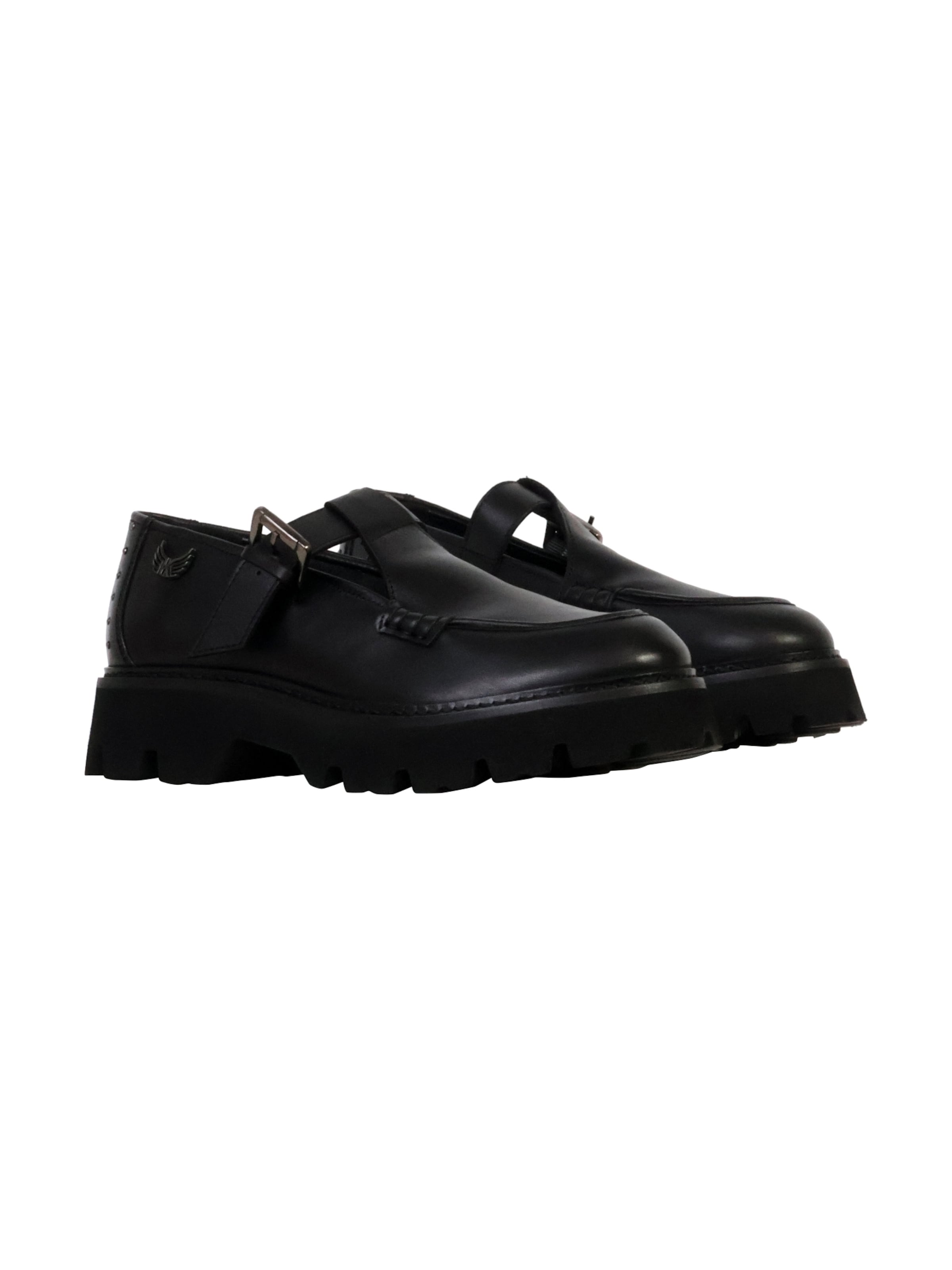 Kaporal Lace-up shoe 'Derby aus Leder Zeya' in Black