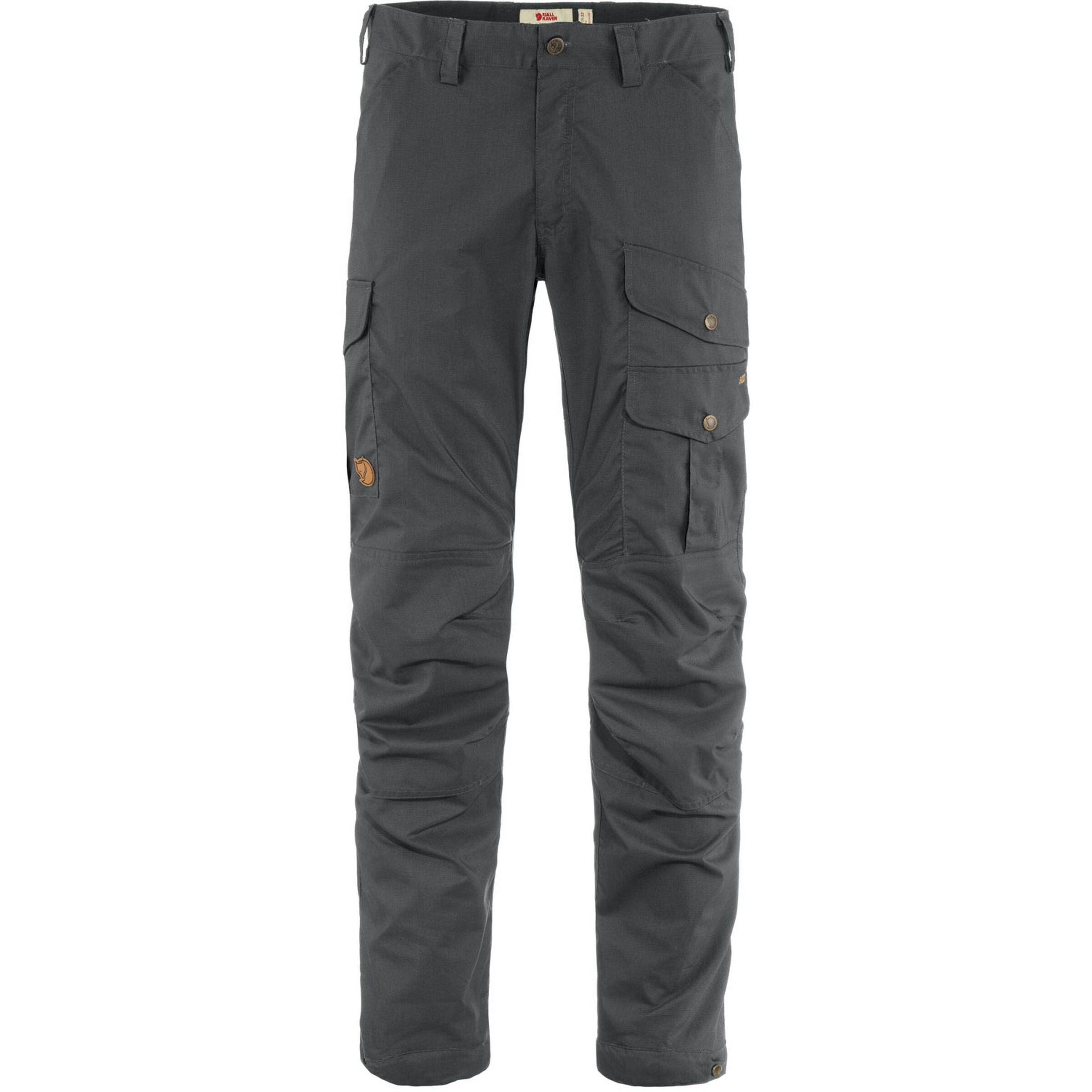 Fjällräven Regular Outdoor Pants 'Vidda Pro Lite' in Grey: front