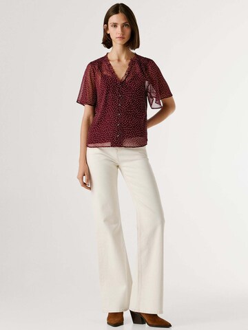 Pepe Jeans Shirt 'LORAINE' in Rood