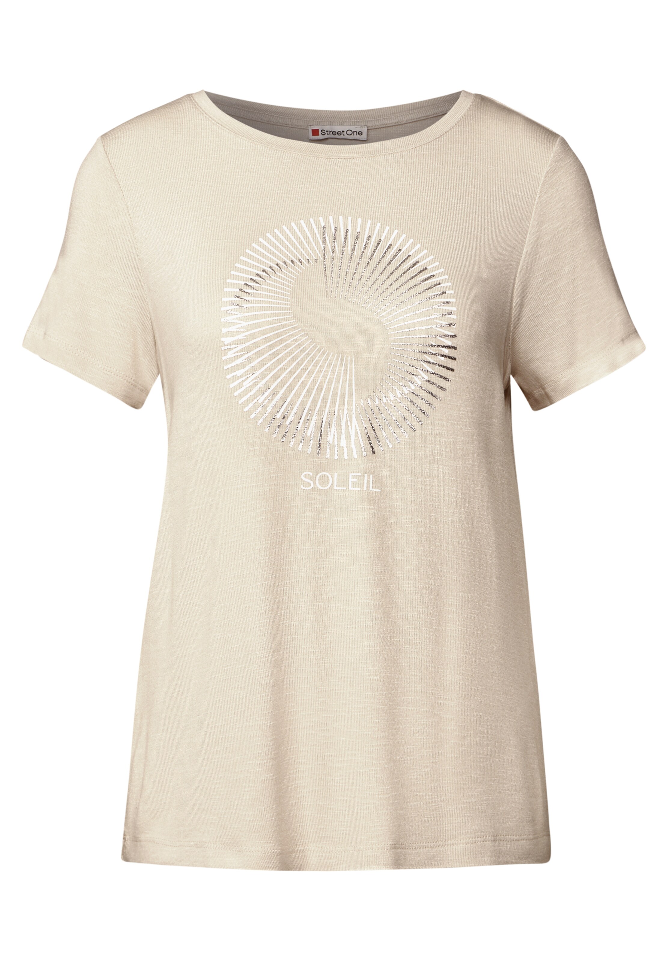 STREET ONE Shirt in Beige: front