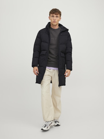 Manteau mi-saison 'Vesterbro' JACK & JONES en noir