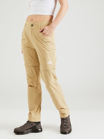 THE NORTH FACE Regular Outdoorhose in Grün: predná strana