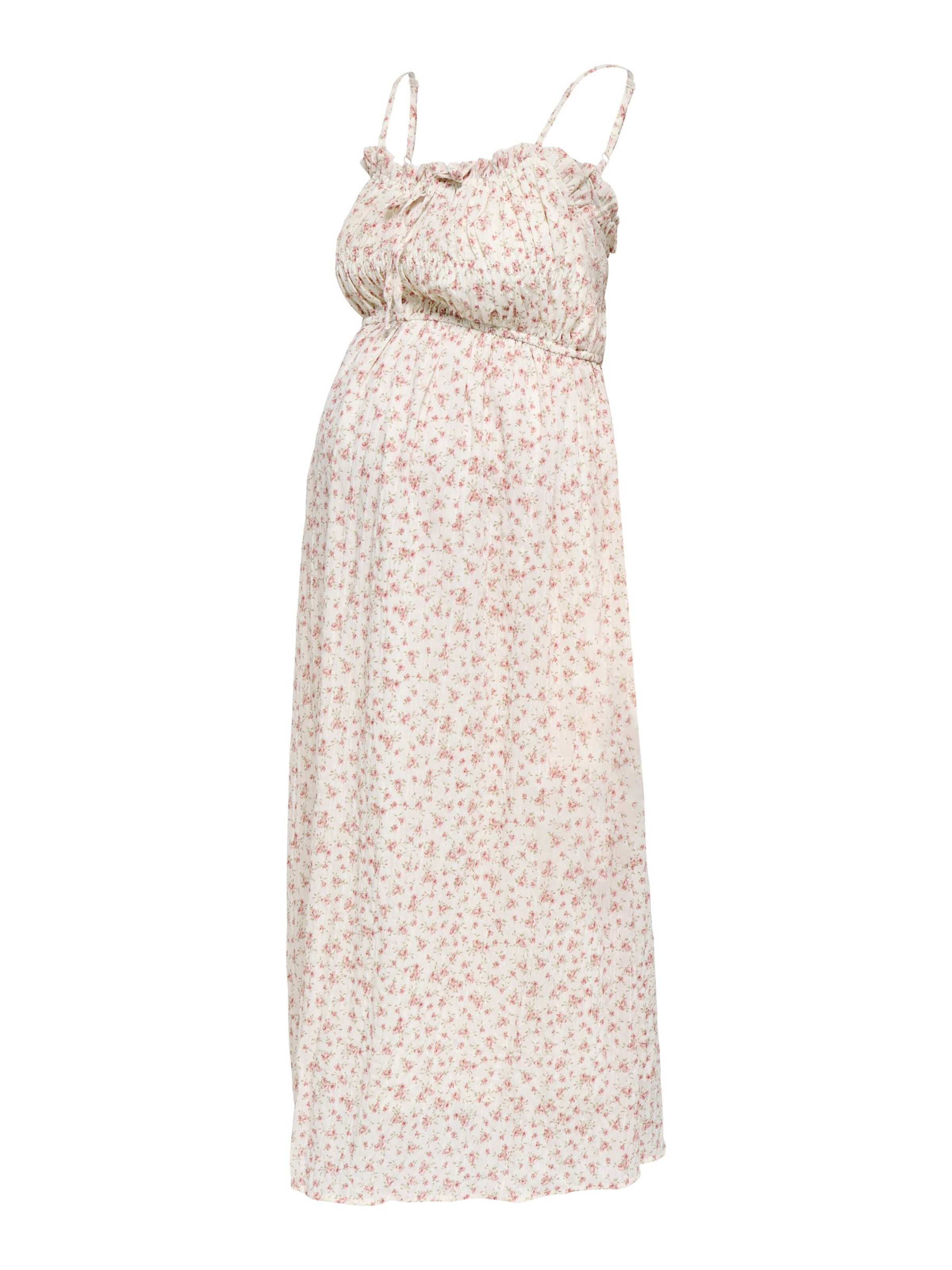 Robe 'OLMMARY' Only Maternity en blanc : devant