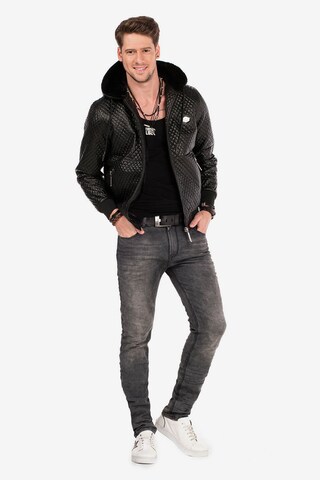 CIPO & BAXX Slimfit Jeans 'Rick' in Grau