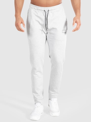Effilé Pantalon 'Suit Pro' Smilodox en gris : devant