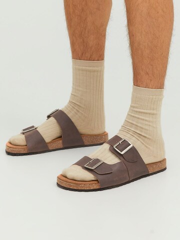 JACK & JONES Sandalen in Bruin