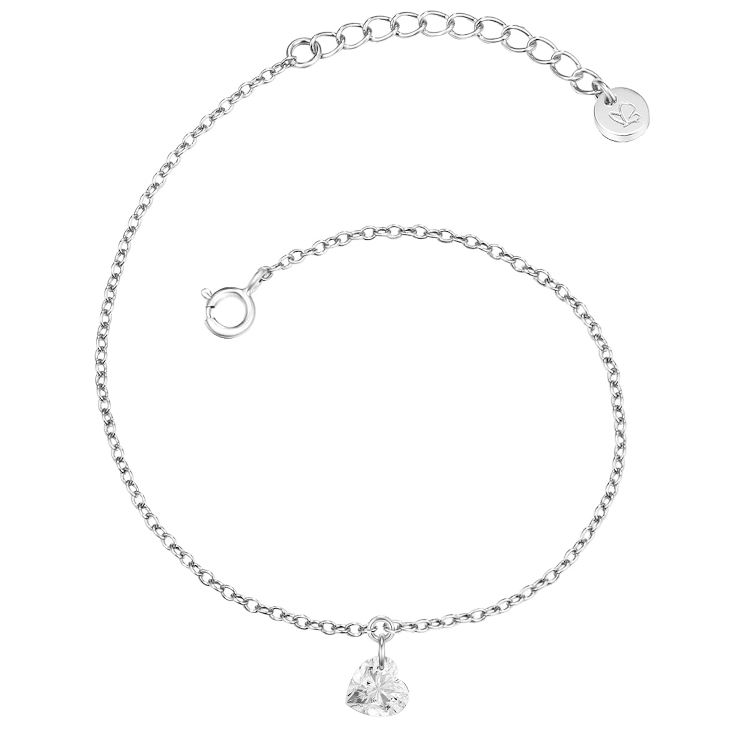 Glanzstücke München Silber-Armband in Silber: Vorderseite