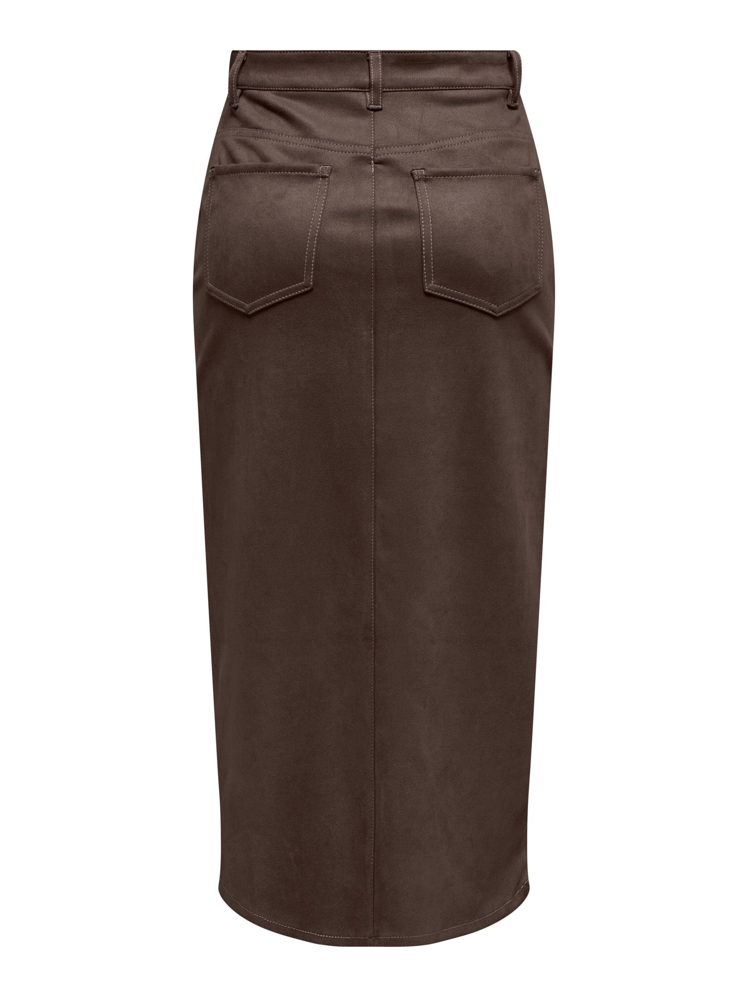 Jupe 'ONLStina' ONLY en marron