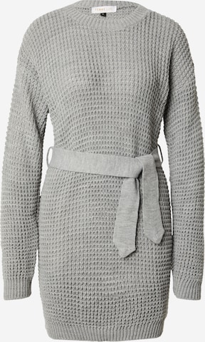 Femme Luxe Knit dress 'IQRA' in Grey: front